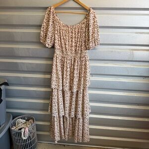 Gal meets glam Luciana Tiered Maxi Dress